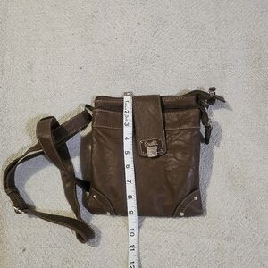 Rosetti Chocolate Brown Vegan Leather Crossbody